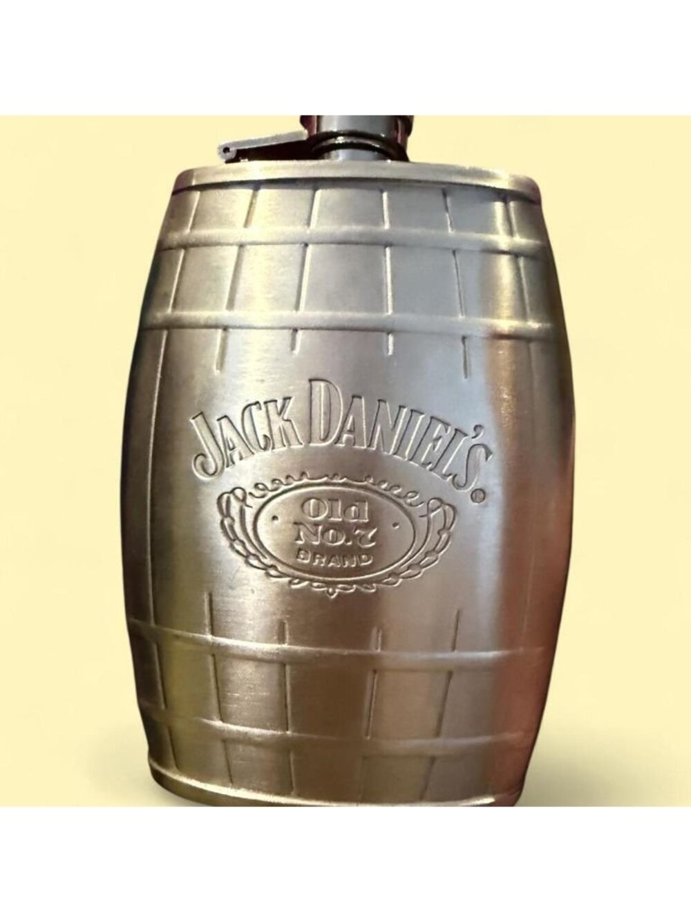 Jack Daniel’s hip flask 2007 & holds 6 oz